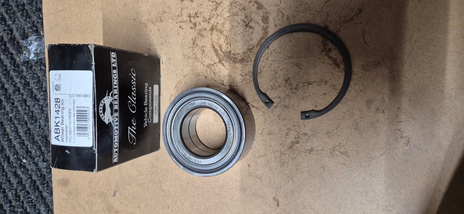 FRONT WHEEL BEARING KIT ULYSSE EXPERT BOXER SCUDO SYNERGY 335027 9567217680