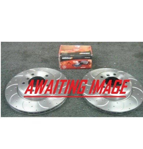 FOR HYUNDAI I30N 2.0 PD REAR PERFORMANCE DRILLED BRAKE DISCS VENTED 314MM PADS