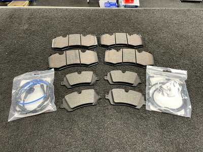 RANGE ROVER  SPORT FRONT BRAKE PADS SET + wires FOR MODELS WITH BREMBO CALIPERS 