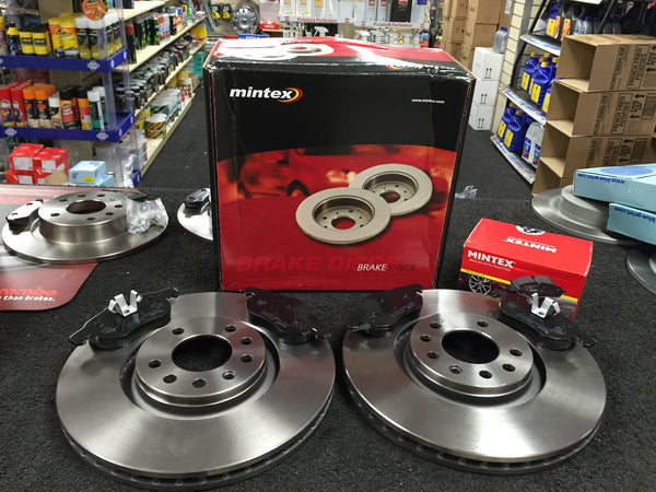 VAUXHALL CORSA 1.6 VXR 2007 ONWARDS BRAKE DISC BRAKE PADS REAR MINTEX