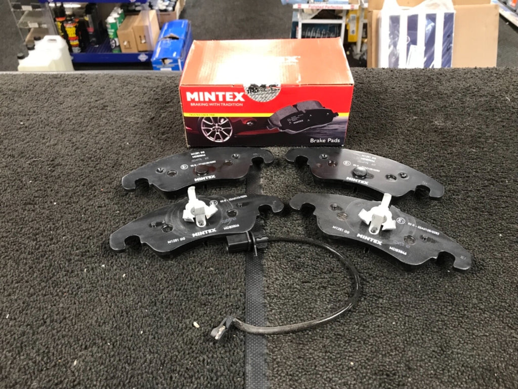 AUDI A7 3.0TDi QUATTRO SPORT CROSS DRILLED BRAKE DISCS MINTEX BRAKE PADS