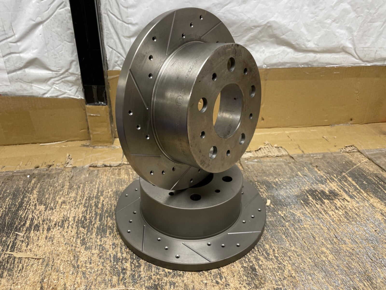  FOR CITROEN RELAY PEUGEOT BOXER FIAT DUCATO REAR DRILLED BRAKE DISCS 280MM 