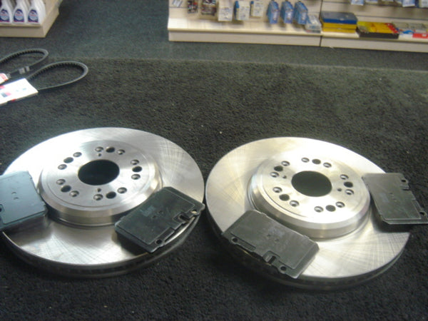 FOR LEXUS LS400 94 - 1999 FRONT BRAKE DISCS & PADS NEW 
