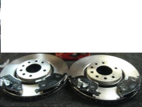 VAUXHALL ASTRA H MK5 2004 ON FRONT BRAKE DISCS BRAKE PADS 4 STUD FITTING