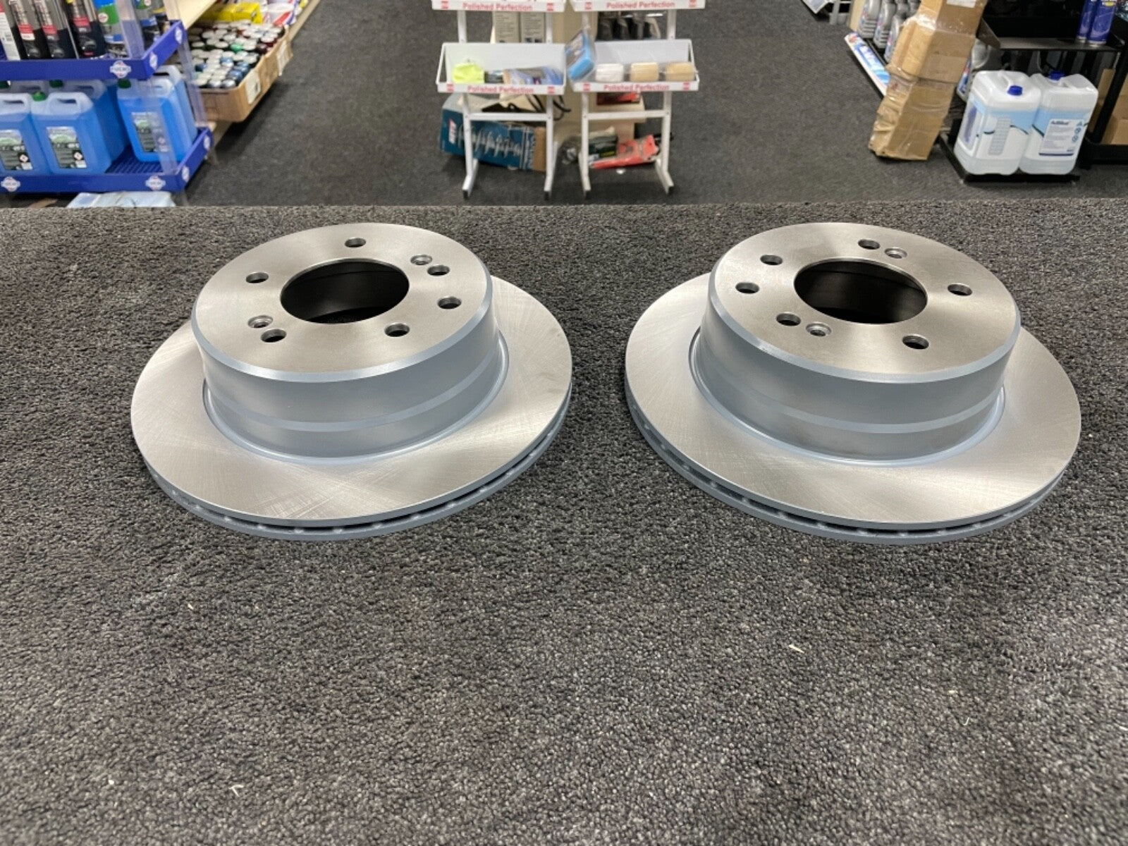FIT FOR SSANGYONG Turismo RODIUS REAR VENTED BRAKE DISCS 307MM PAIR
