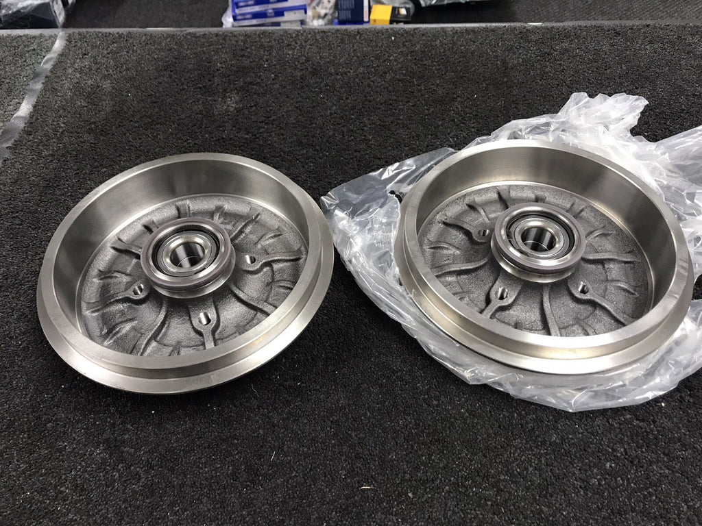 PEUGEOT 207 SW HDi VTi REAR BRAKE DRUM BEARING FITTED BREARING + ABS RING