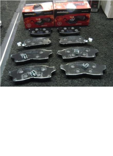 FOR TOYOTA MR2 MK2 SW20 REV2 REV3 1992 BRAKE PADS MINTEX FRONT REAR