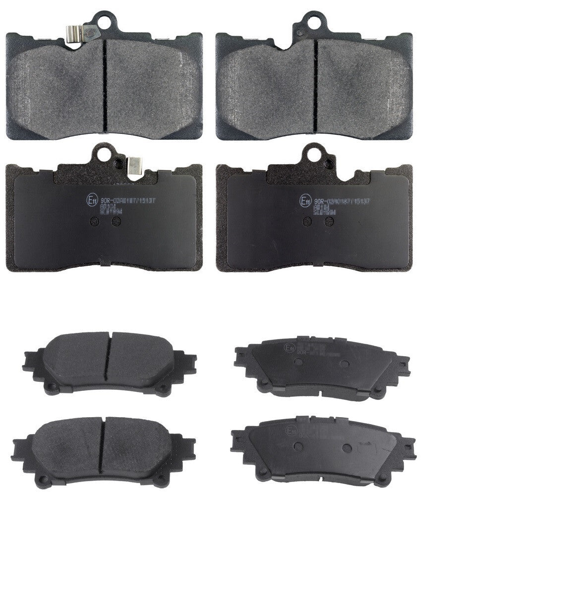 FOR IS 200T SPORT (MK3 (AVE30))  FRONT REAR BRAKE PAD SET