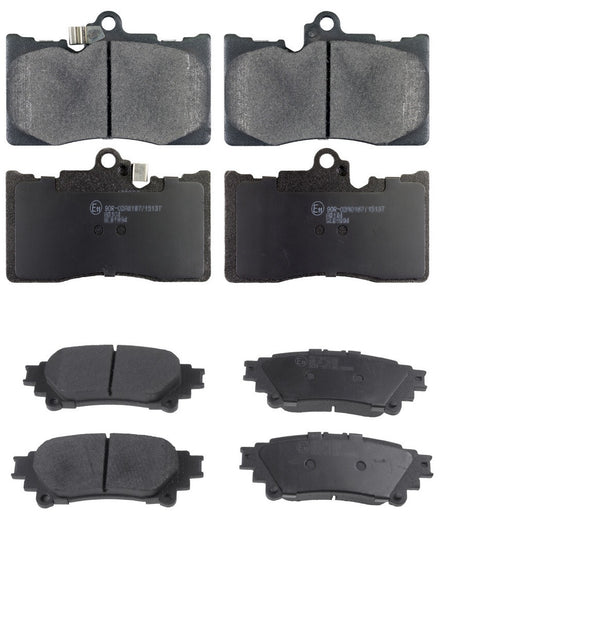 FOR IS 200T SPORT (MK3 (AVE30))  FRONT REAR BRAKE PAD SET