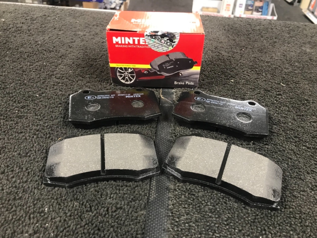 JAGUAR S TYPE XKR XK8 BRAKE PADS BREMBO MINTEX REAR