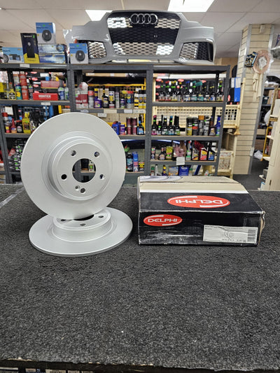 MERCEDES SLK200 R172 1.8 SLK250 R172 1.8 REAR BRAKE DISC REAR PAIR COATED