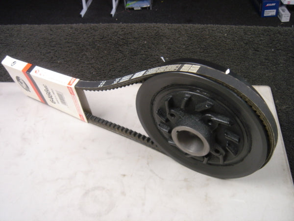FOR MITSUBISHI DELICA  IMPORT 2.5TD AUTO CRANKSHAFT DAMPER PULLEY WITH BELT NEW