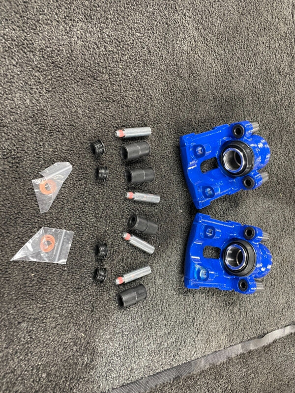 FOR BMW E81 E82 E87 E88 E90 E91 E92 E93 X1  BLUE REAR CALIPERS FOR 300MM DISCS