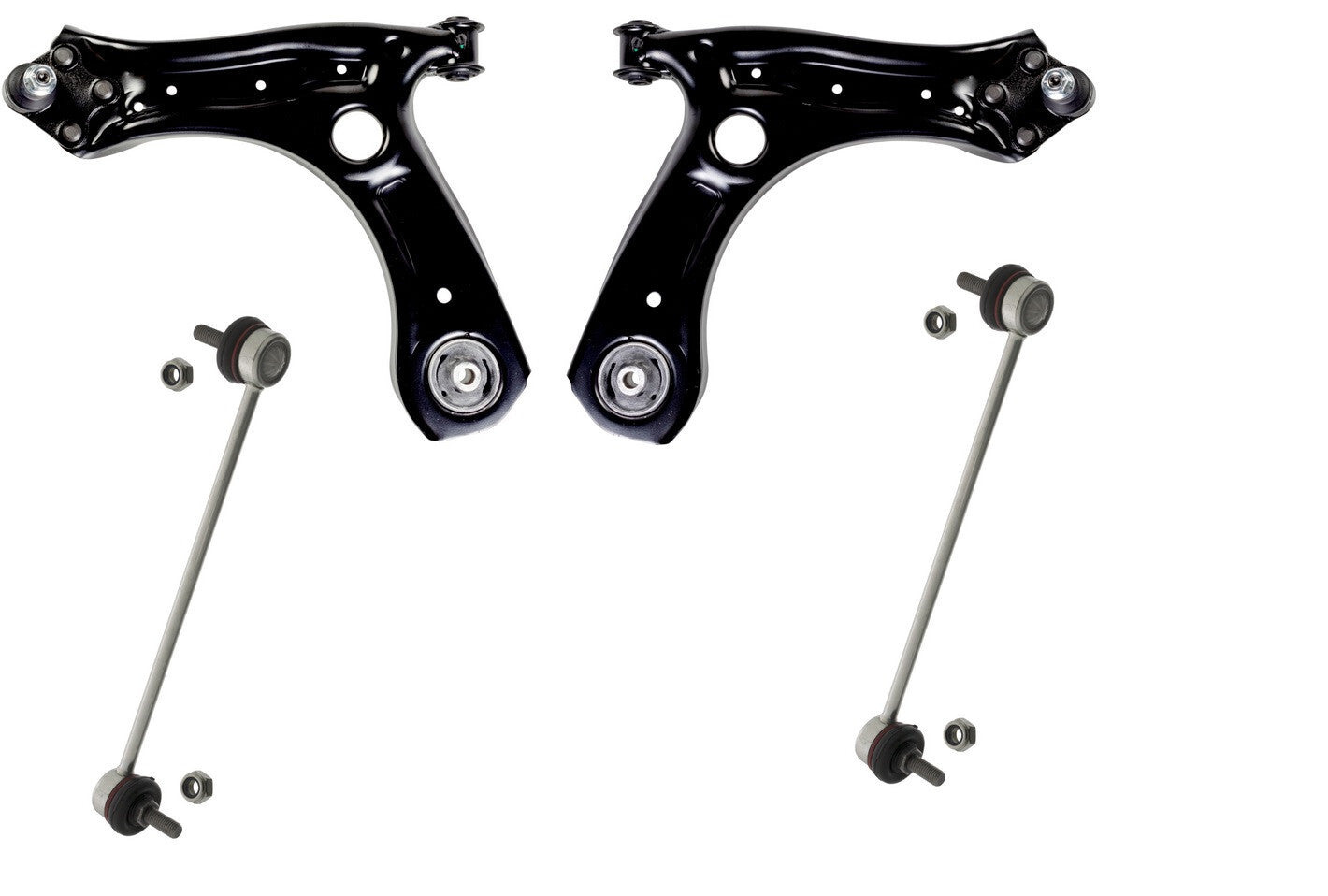 FRONT LOWER WISHBONE ARMS AND LINKS  FOR Fabia Ambiente fastback FAB
