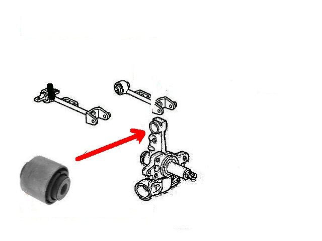 FOR HONDA FRV STREAM 1.7 1.8 VTEC REAR STUB AXLE TRAILING ARM BUSH