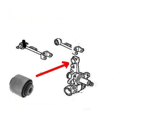 FOR HONDA FRV STREAM 1.7 1.8 VTEC REAR STUB AXLE TRAILING ARM BUSH