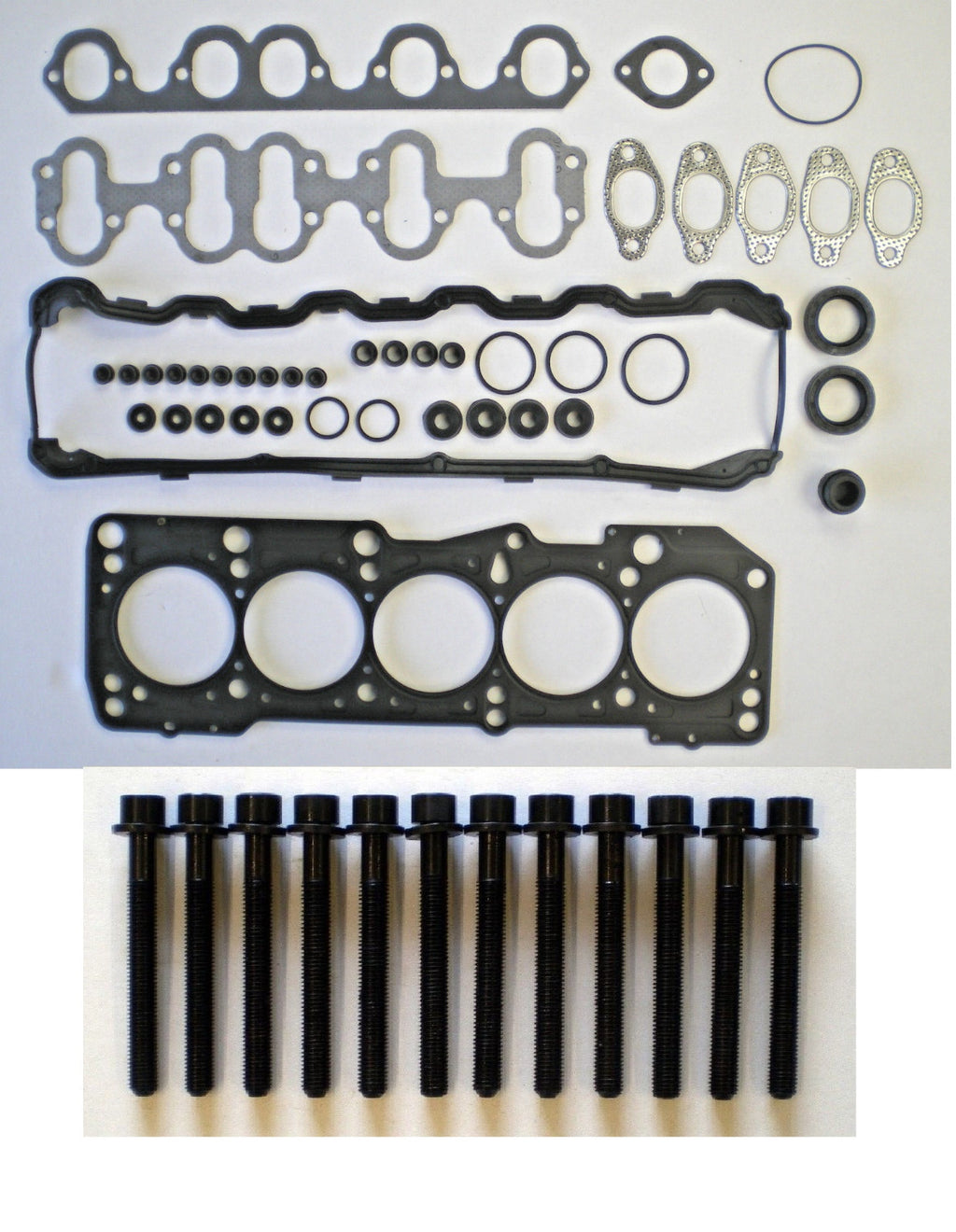 MK4 VW TRANSPORTER T4 CARAVELLE 2.5 PETROL 90-03 HEAD GASKET SET HEAD BOLTS