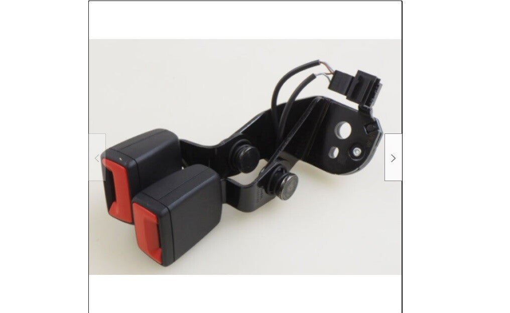 AUDI A6 S6 A7 QUATTRO 2019 REAR DOUBLE SEAT BELT BUCLKLE 4K8857739ADMNB GENUINE