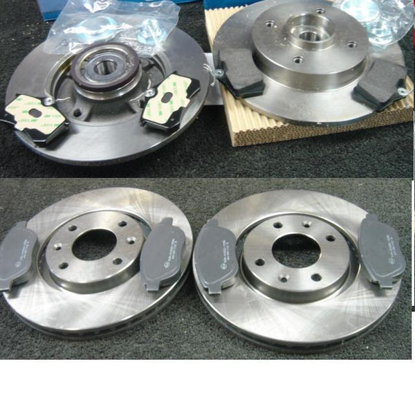 MEGANE DCi 2002-06  FRONT REAR BRAKE DISCS & PADS