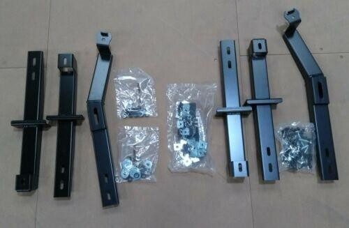GENUINE VOLKSWAGEN TOUAREG MK2 V6 V8 7P 2011-17 RUNNING BOARD SIDE STEPS SILVER