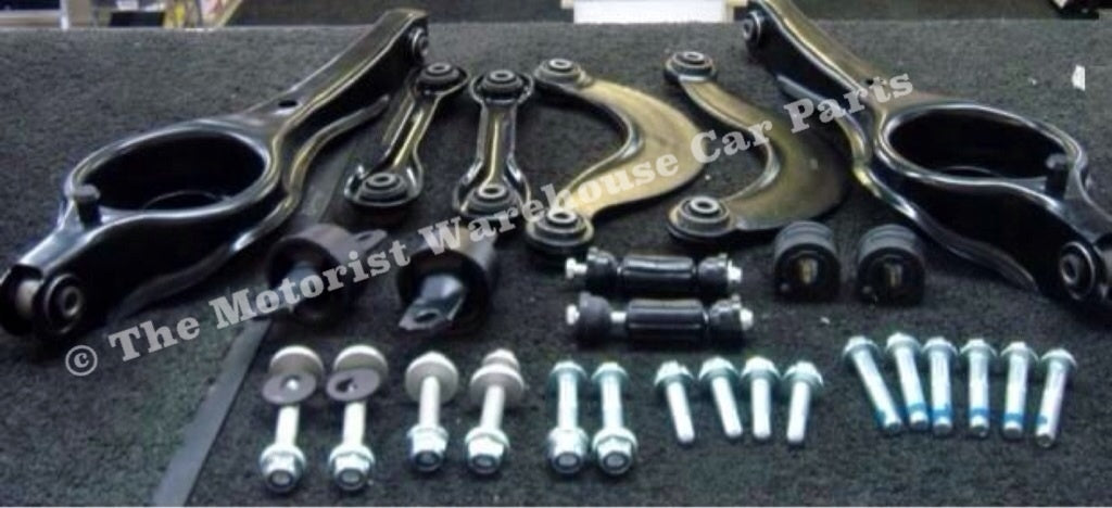 FORD FOCUS MK1 1998-2004 REAR AXLE WISHBONE KIT TRAILING ARMS BUSHES LINKS  