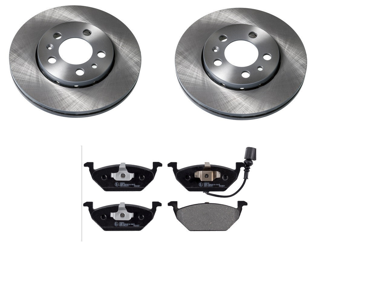 FOR SKODA OCTAVIA FABIA A2 A3 GOLF FRONT BRAKE DISCS & PADS