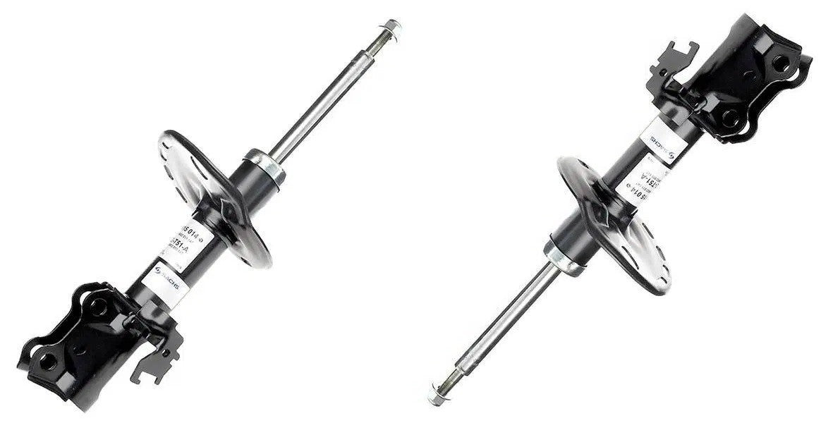 FRONT SHOCK ABSORBER PAIR FIT TOYOTA AURIS 1.8 HYBRID 2012-19