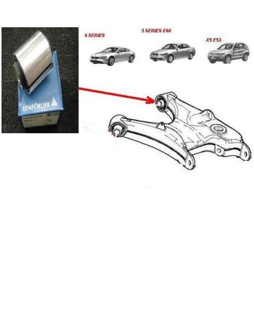 BMW E60 6 E63 E63 E53 E65 E66 REAR AXLE REAR TRAILING SWINGING ARM BUSH REAR