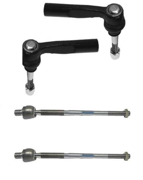 VW GOLF MK4 1998-2004 2 INNER STEERING RACK 2 OUTER TIE ROD TRACK ROD END 