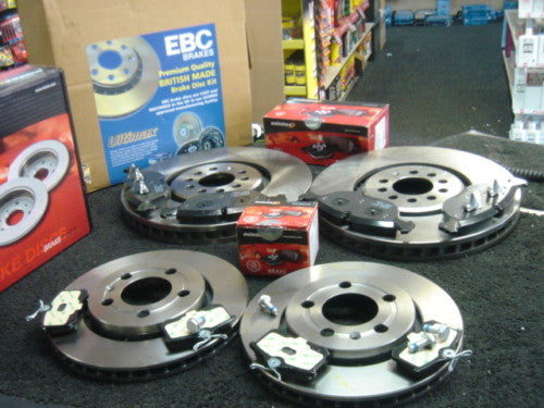 VW GOLF R32 MK4 BRAKE DISC BRAKE FRONT MINTEX REAR BRAKE DISC MINTEX BRAKE PADS 