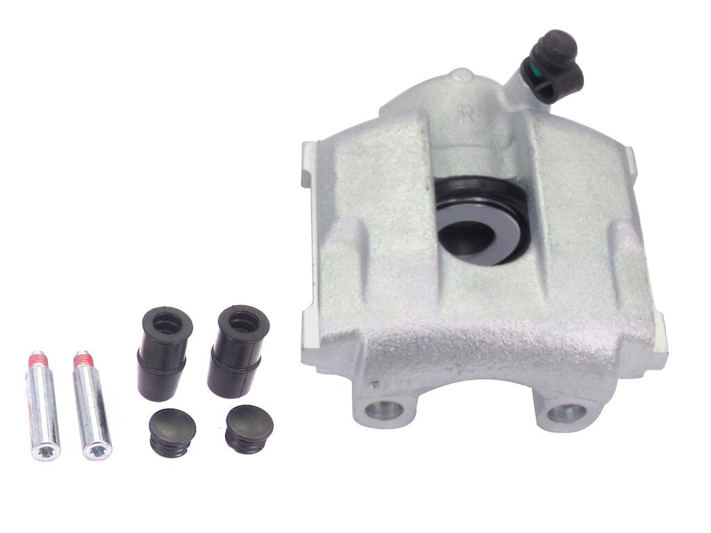 BRAKE CALIPER REAR RH OS + SLIDER BMW 316 318 320 325 328 E46 VENTED DISC 276