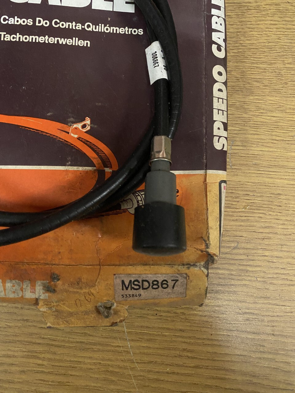 FOR AUSTIN ROVER MAESTRO 1.3 MONTEGO 1.3 1.6 4 SPEED SPEEDO CABLE MSD867