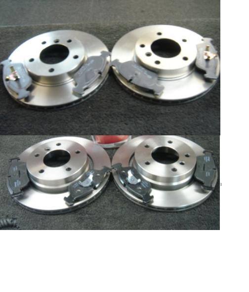 BMW 318 320D E46 BRAKE DISCS AND BRAKE PADS FRONT REAR  FRONT AND REAR VENTED  