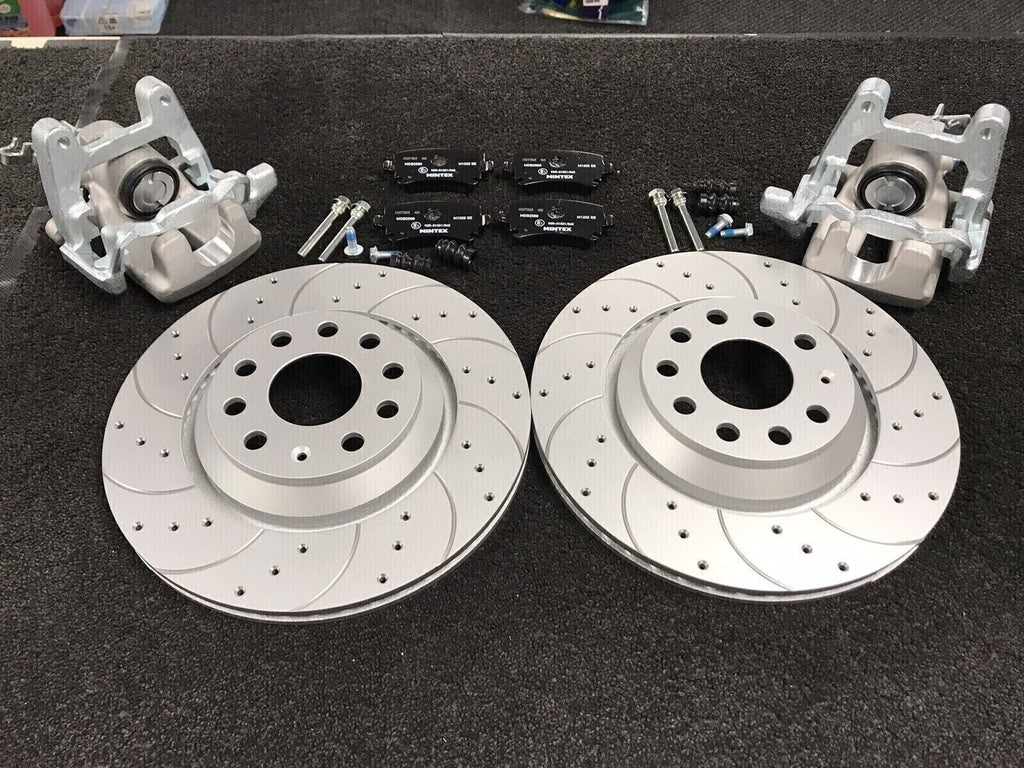 SEAT LEON 1P TSI FR TDI CUPRA R BIG BRAKE UPGRADE CONVERSION KIT FRONT REAR