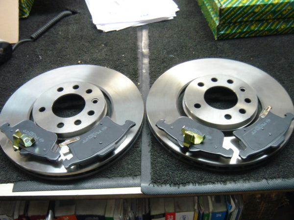FOR ASTRA H 1.3CDTi 1.7CDTi FRONT BRAKE DISCS PADS 
