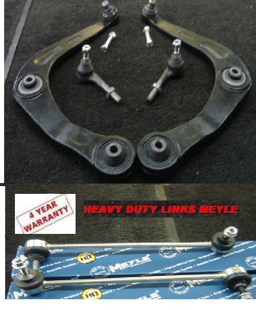 PEUGEOT 206 GTi CC HDi 2 FRONT LOWER WISHBONE ARM TRACK ROD END HEAVY DUTY LINKS