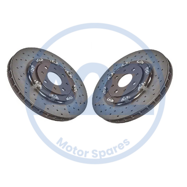BRAND NEW 2 PIECE FLOATING FRONT BRAKE DISCS FIT FIAT 500 595 ABARTH 305MM