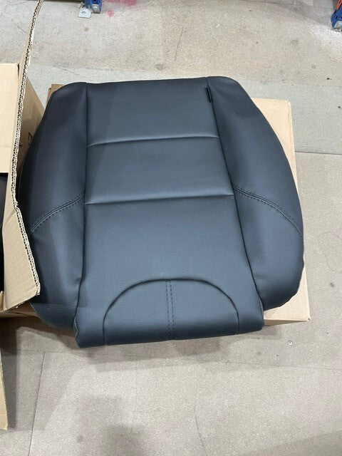 DEFENDER 90, 110 130 2 NAS EXTENDED BLACK LEATHER FRONT SEAT BASES EXMOOR TRIM