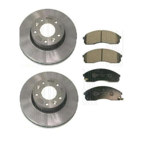 FOR KIA SEDONA 2.5TD 2.9TD S SX GSX EXEC 1999-2006 FRONT BRAKE DISC BRAKE PADS 