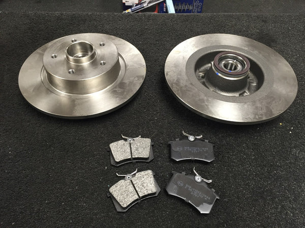 RENAULT MEGANE SCENIC 2.0DCi  150BHP BRAKE DISCS BRAKE PADS REAR 275mm 25mm 