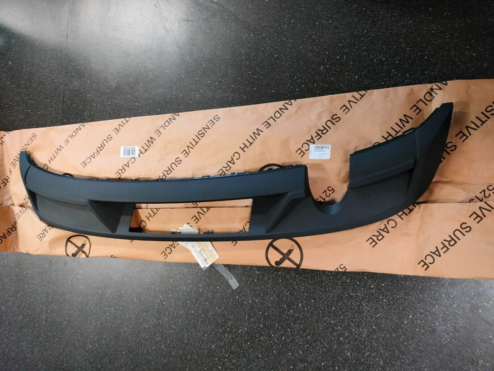 AUDI A3 S3 3 DOOR 2017-21 REAR BUMPER VALANCE SPOILER 8V3807521K9B9 GENUINE