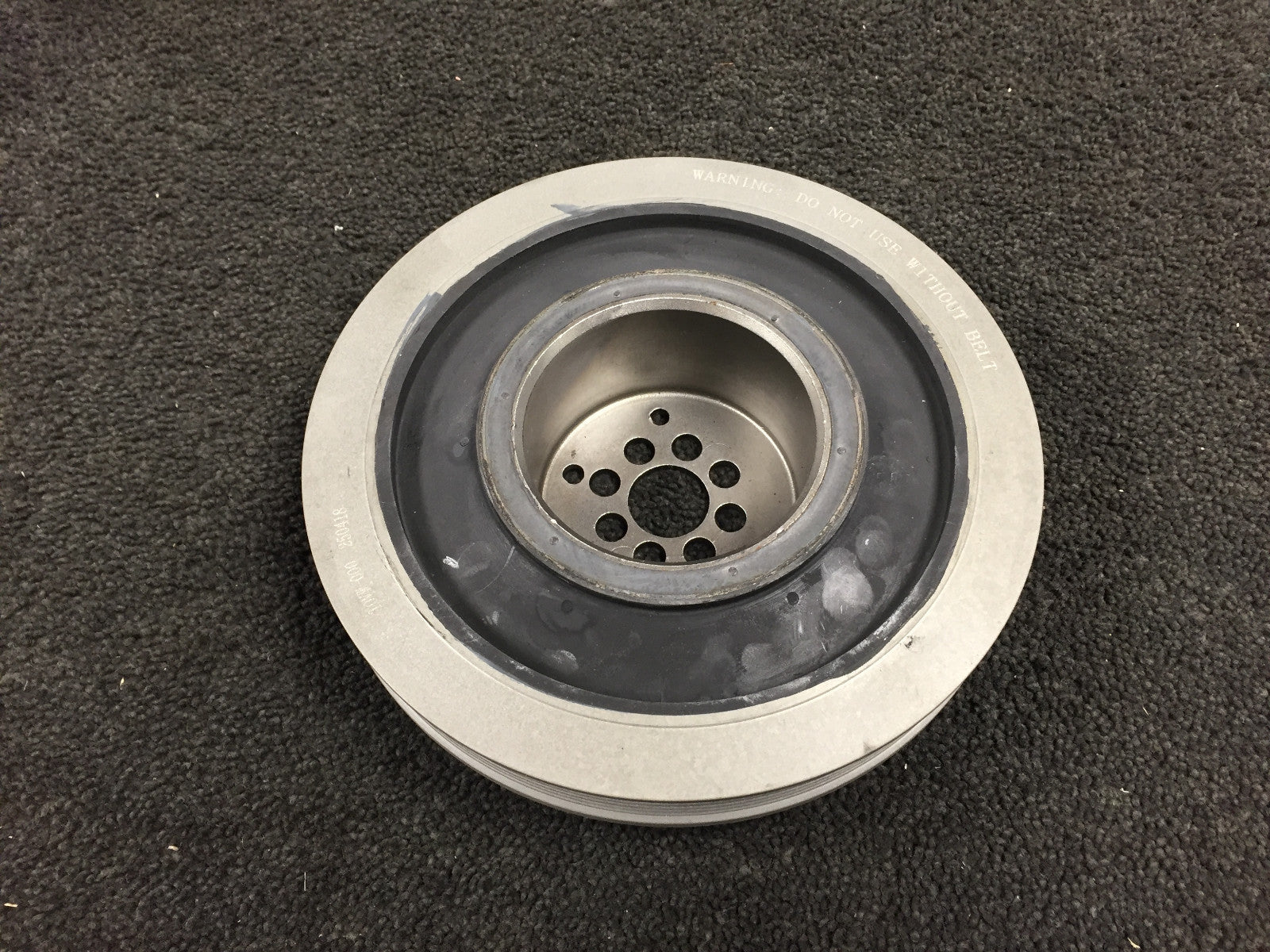  Audi A7 Sportback TDI 3.0 2016 ENGINE CRANKSHAFT DAMPER PULLEY