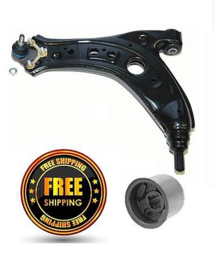 POLO FABIA IBIZA FRONT LOWER SUSPENSION WISHBONE ARM REAR BUSH FITTED PS LEFT