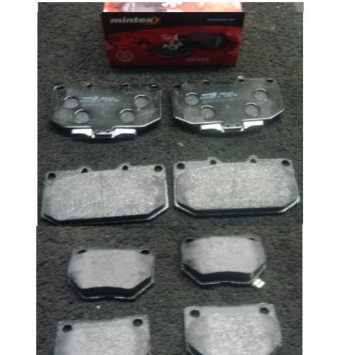 FOR IMPREZA GDB 2.0 2.5 WRX MINTEX FRONT REAR BRAKE PADS