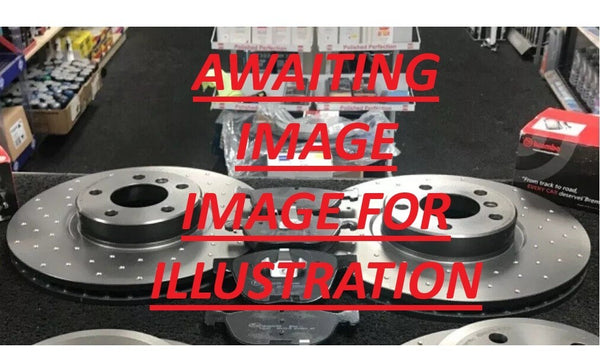 FRONT PERFORMANCE DRILLEDBRAKE DISC PAD SET+WIRE FITS BMW X7 G07 XDrive40D 395MM