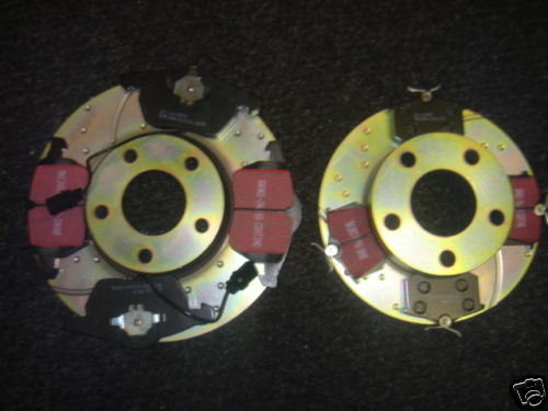SKODA SUPERB  GROOVED DIMPLED BRAKE DISC & PADS FR RR