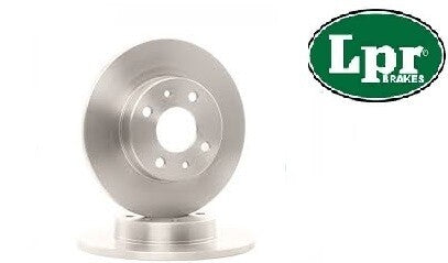 FOR CITROEN BERLINGO C2 C3 XSARA PICASSO REAR 247MM SOLID BRAKE DISC PAIR 