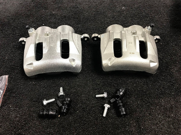 BRAKE CALIPER FRONT OS NS PAIR +SLIDER PIN FOR VITO 111CDI lLWB BOSCH SYSTEM