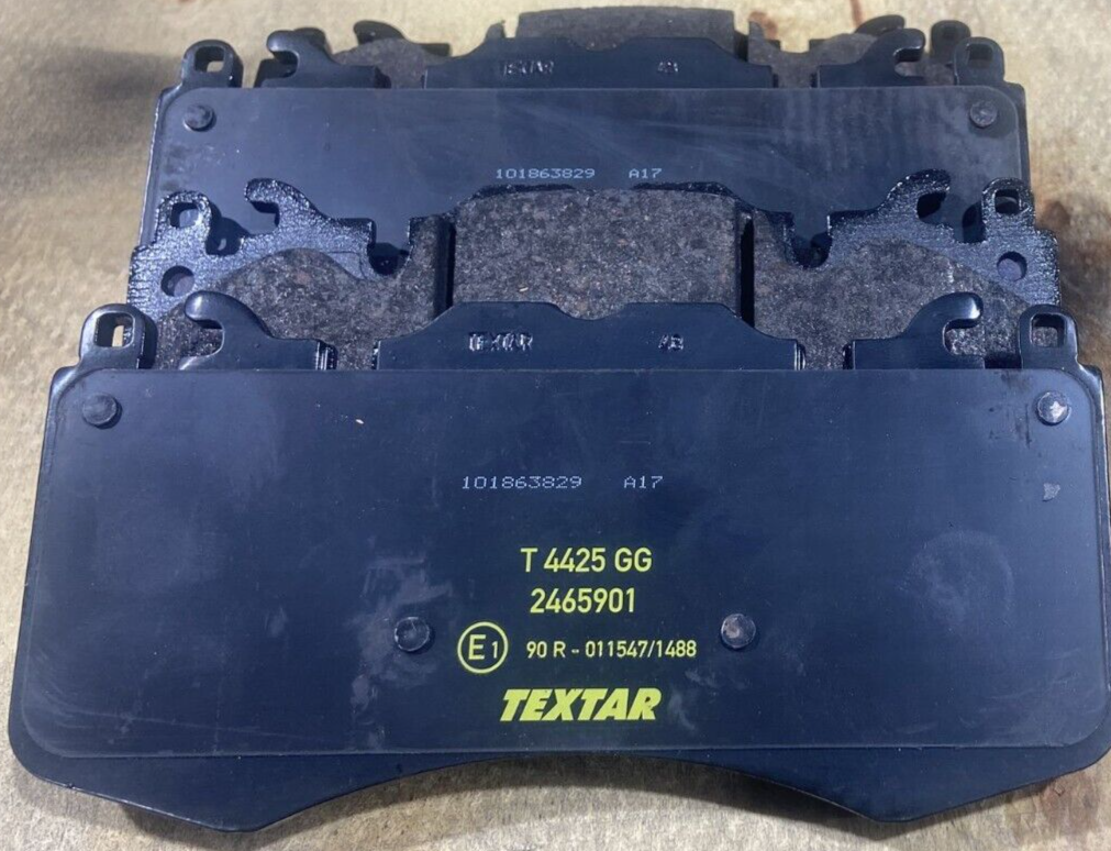 DEFENDER 90 110 L663 D200 D250 D300 FRONT BRAKE PAD GENUINE TEXTAR + SENSOR