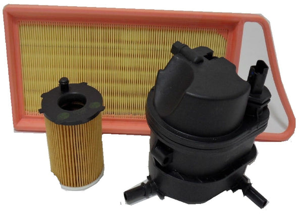 FORD FIESTA MK6 MKVI 2002-2008 1.4 TDCI OIL AIR FUEL FILTER SERVICE KIT
